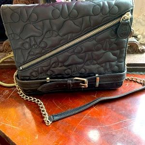 RARE! Castelbajac quilted leather crossbody bag 🌺